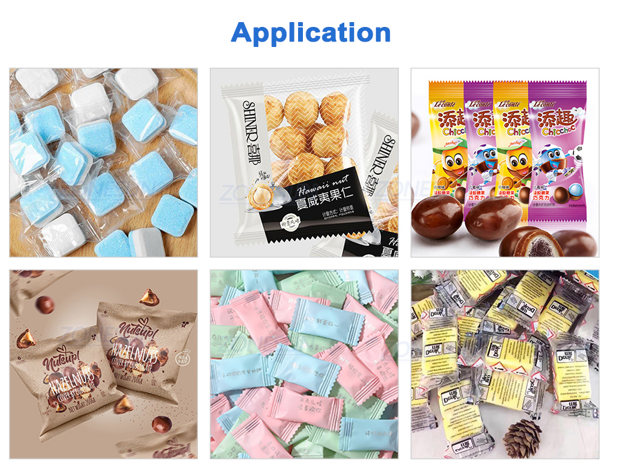 Candy Bag Filling And Sealing Machine-ZONESUN TECHNOLOGY LIMITED