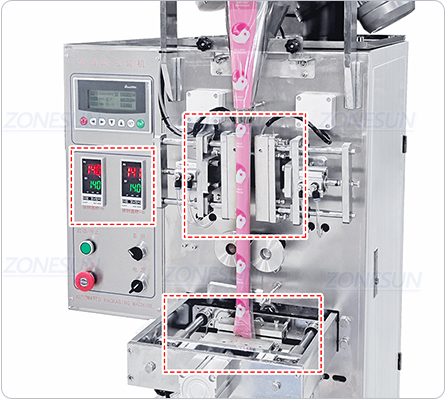 Candy Bag Filling And Sealing Machine-ZONESUN TECHNOLOGY LIMITED