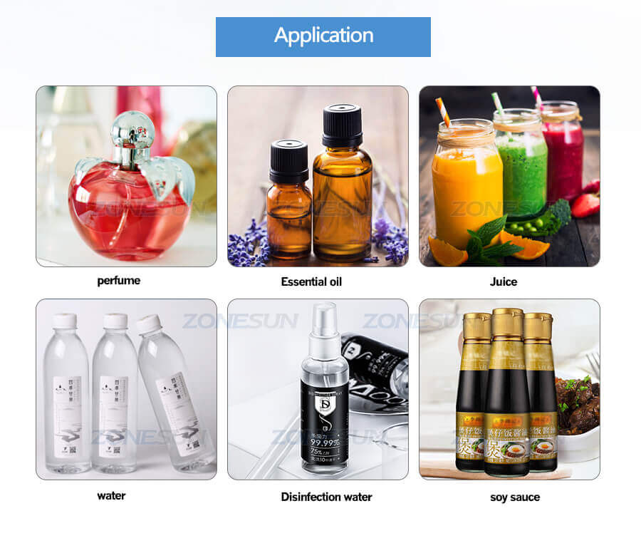 Semi Automatic 4 Heads Peristaltic Pump Cosmetic Liquid Filling Machine-ZONESUN TECHNOLOGY LIMITED