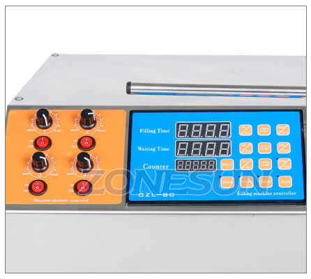 Semi Automatic 4 Heads Peristaltic Pump Cosmetic Liquid Filling Machine-ZONESUN TECHNOLOGY LIMITED