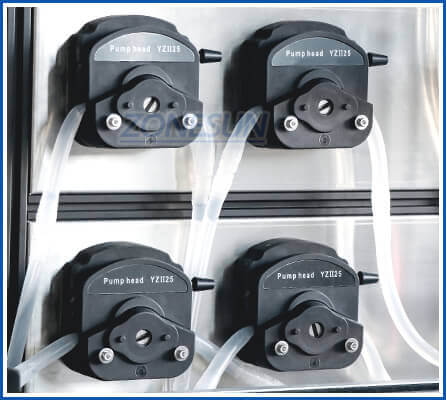 Automatic Servo Motor Peristaltic Pump Filling Machine-ZONESUN TECHNOLOGY LIMITED