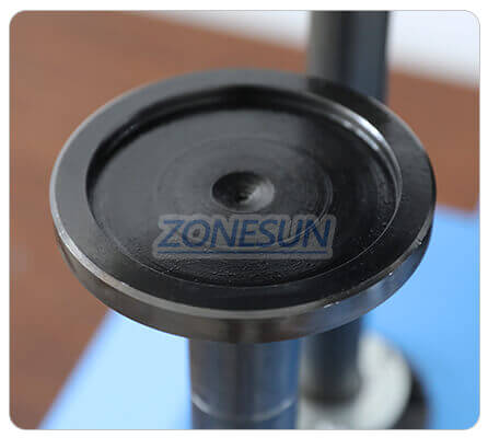 Double Head Semi Automatic Tin Can Sealing Machine-ZONESUN TECHNOLOGY LIMITED