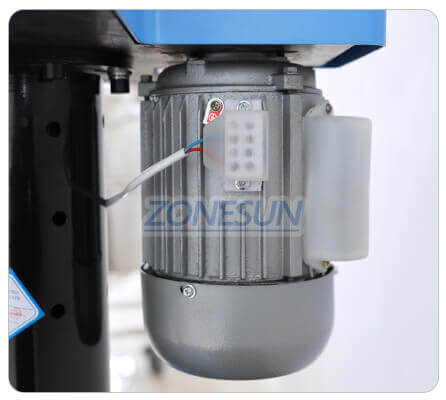 Double Head Semi Automatic Tin Can Sealing Machine-ZONESUN TECHNOLOGY LIMITED