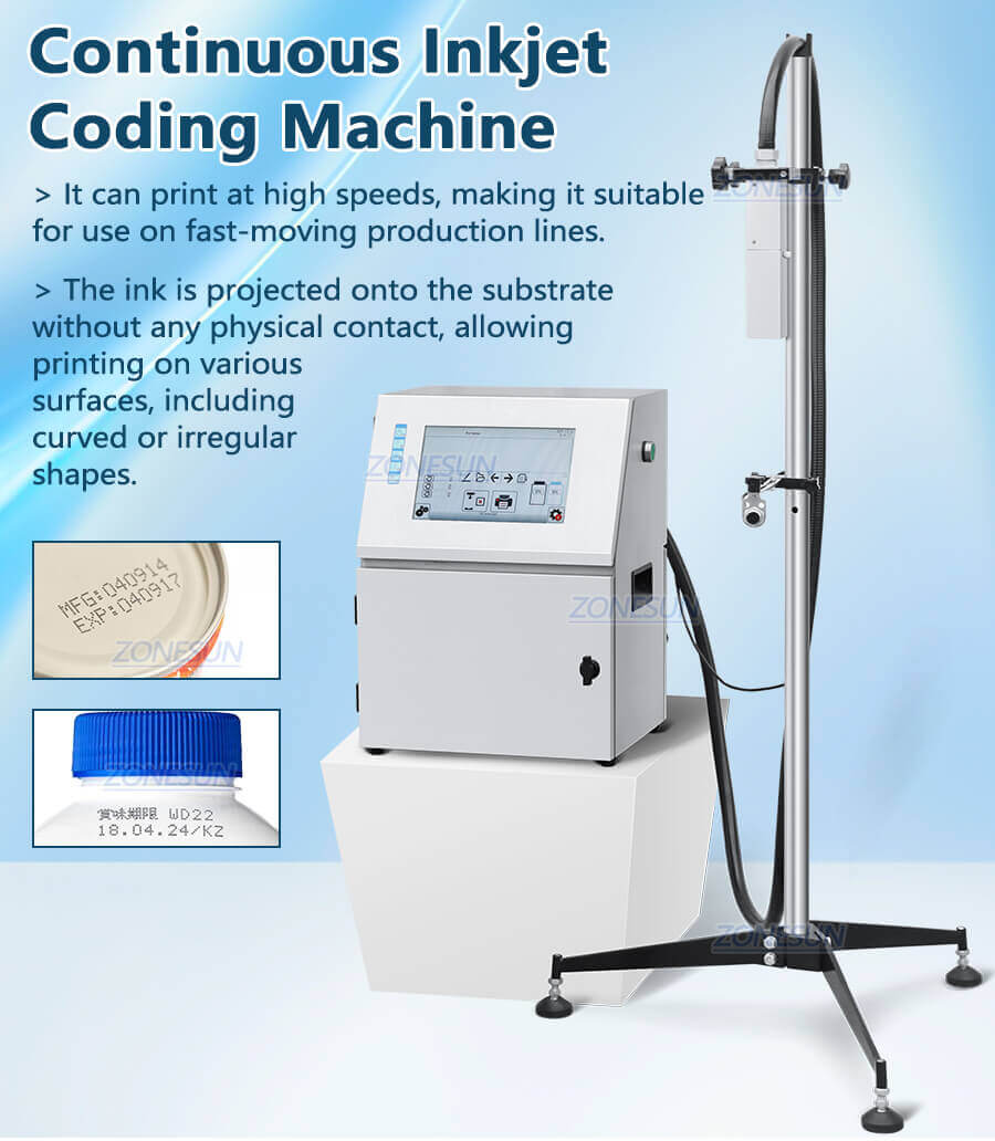 Continuous Inkjet Printer-ZONESUN TECHNOLOGY LIMITED