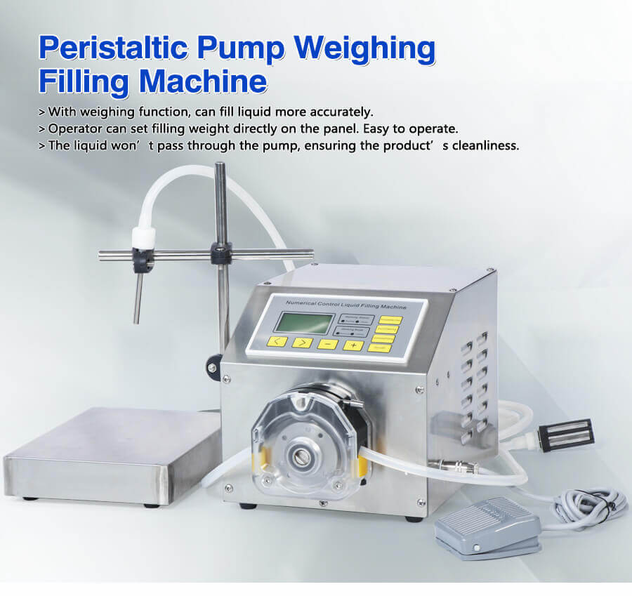 Peristaltic Pump Weighing Filling Machine-ZONESUN TECHNOLOGY LIMITED