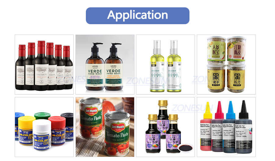 Round Bottle Labeling Machine With Date Coder-ZONESUN TECHNOLOGY LIMITED