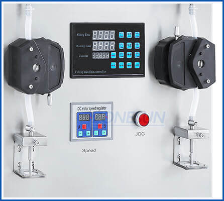 Double Head Nail Polish Filling Machine-ZONESUN TECHNOLOGY LIMITED