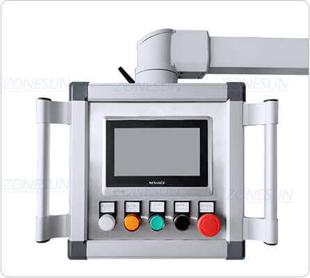 Automatic Plastic Bottle Handle Pressing Machine-ZONESUN TECHNOLOGY LIMITED