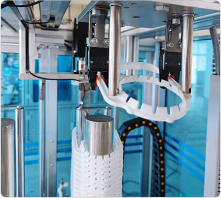Automatic Plastic Bottle Handle Pressing Machine-ZONESUN TECHNOLOGY LIMITED