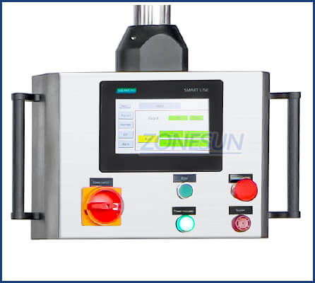 Jerry Can Bottle Capping Machine With Cap Elevator-ZONESUN TECHNOLOGY LIMITED