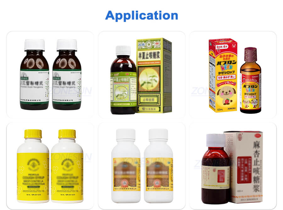 Syrup Bottle Filling Line-ZONESUN TECHNOLOGY LIMITED