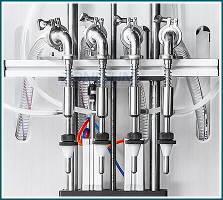 Liquid Overflow Filling Machine With Feeding Pump-ZONESUN TECHNOLOGY LIMITED