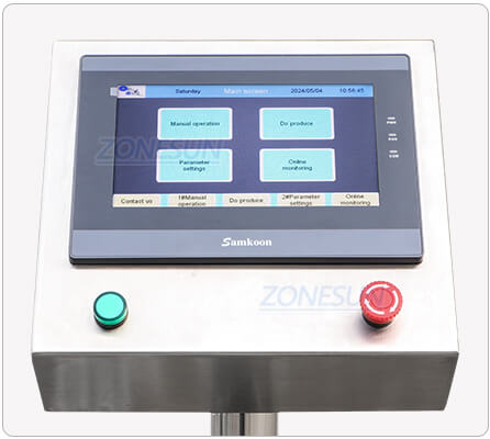 Horizontal Vial Corner Labeling Machine-ZONESUN TECHNOLOGY LIMITED