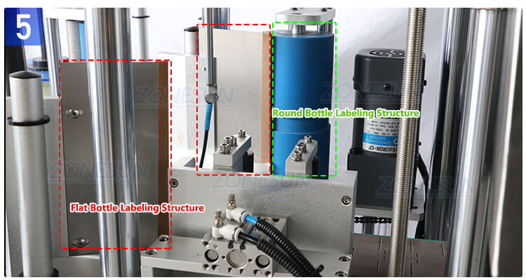 4 Heads Corrosive Liquid Filling Line-ZONESUN TECHNOLOGY LIMITED