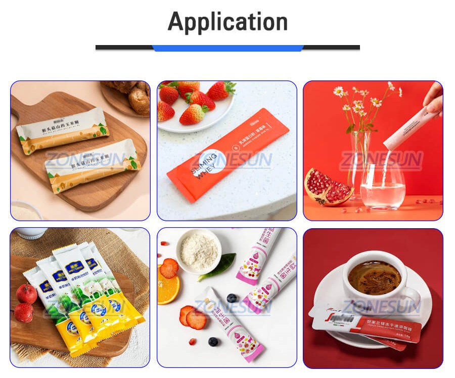 Multi-lane Automatic Powder Stick Packing Machine-ZONESUN TECHNOLOGY LIMITED