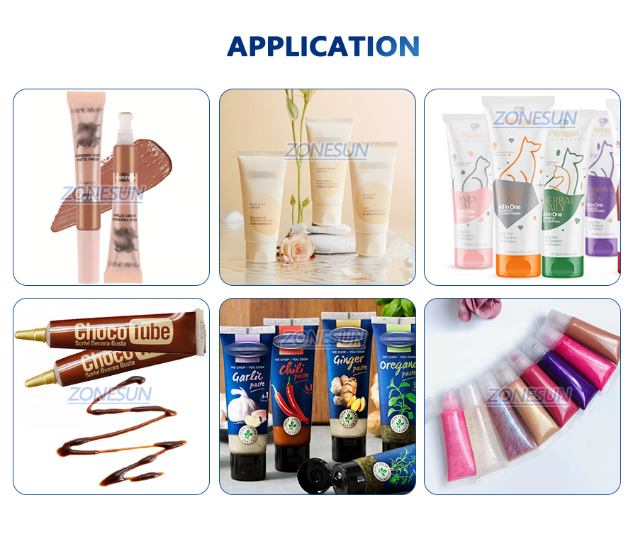 Soft Tube Filling Sealing Machine-ZONESUN TECHNOLOGY LIMITED