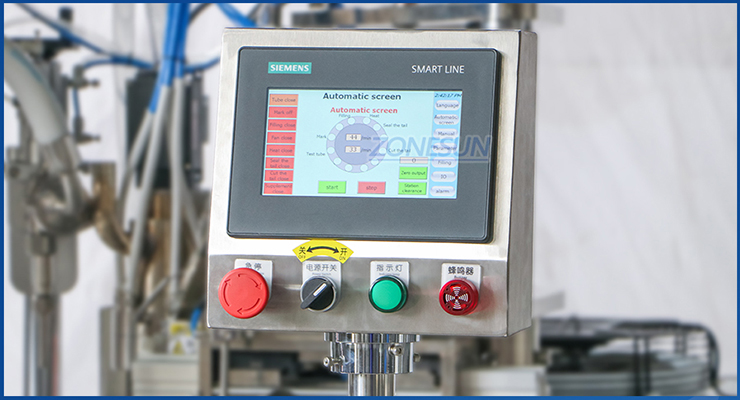 Soft Tube Filling Sealing Machine-ZONESUN TECHNOLOGY LIMITED