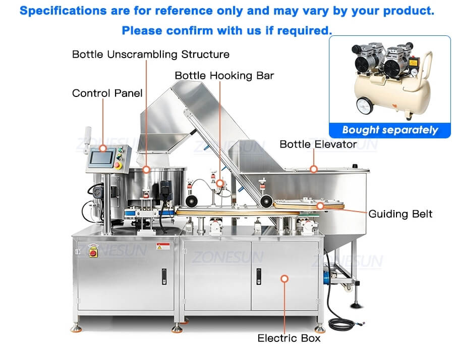 Bottle Unscrambler Machine X3 Bottle Unscrambler Machine X3
