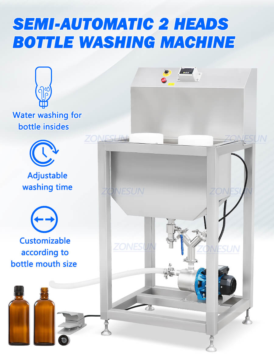 Double Head Bottle Washing Machine X1