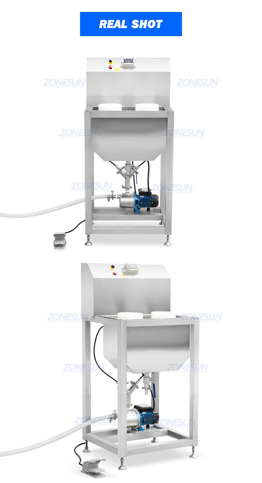 Double Head Bottle Washing Machine X4