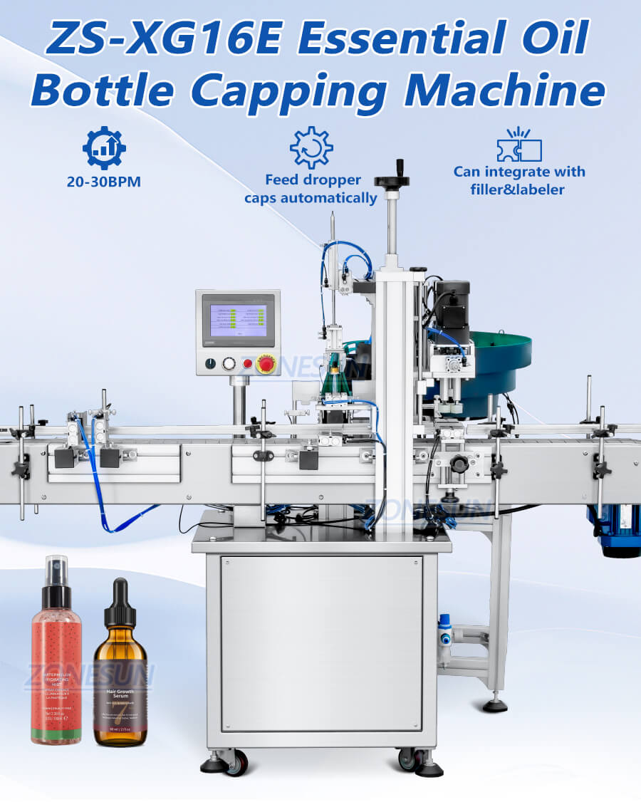 Essential Oil Bottle Capping Machine X1