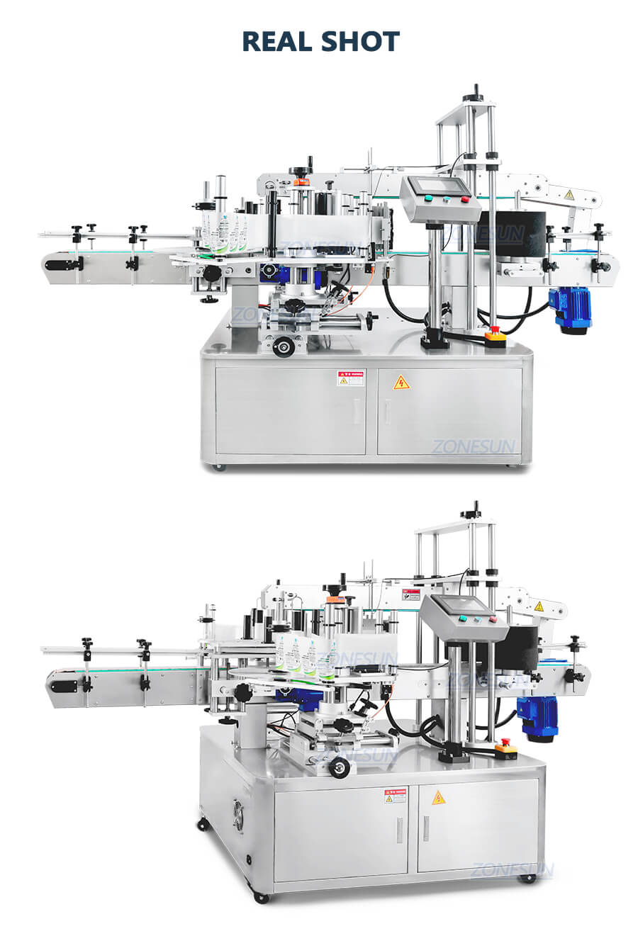 Flat Bottle Labeling Machine