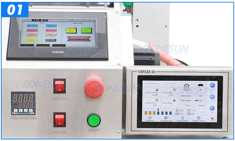 Honey Straw Filling Machine x4