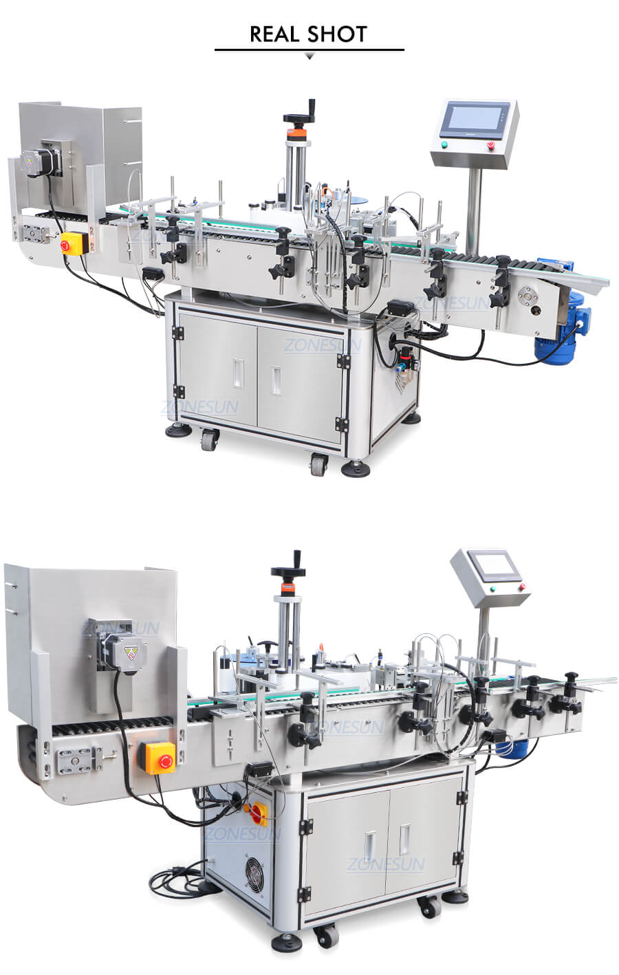 Horizontal Vial Corner Labeling Machine X1