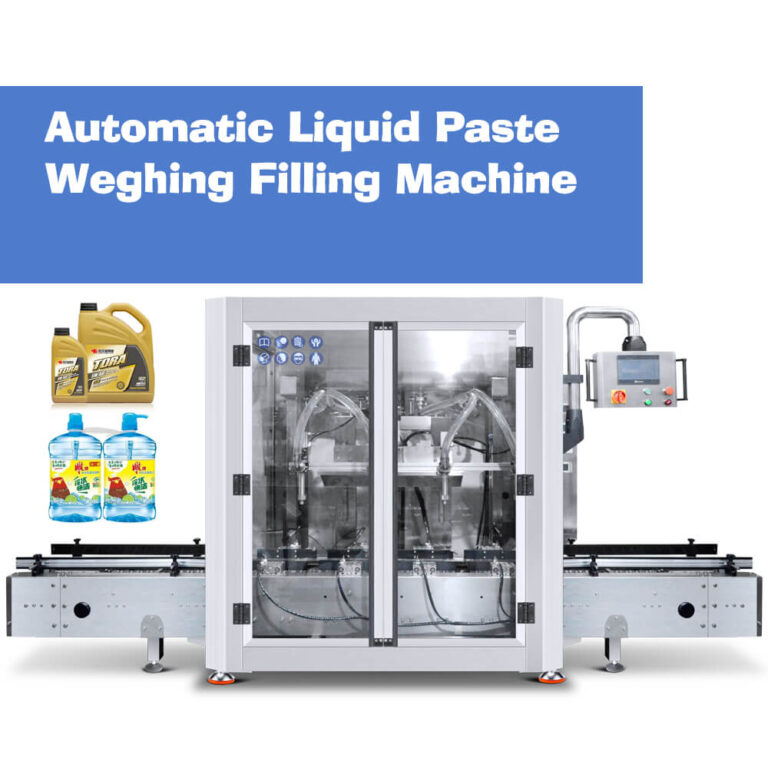 Paste Liquid Weighing Filling Machine Z1