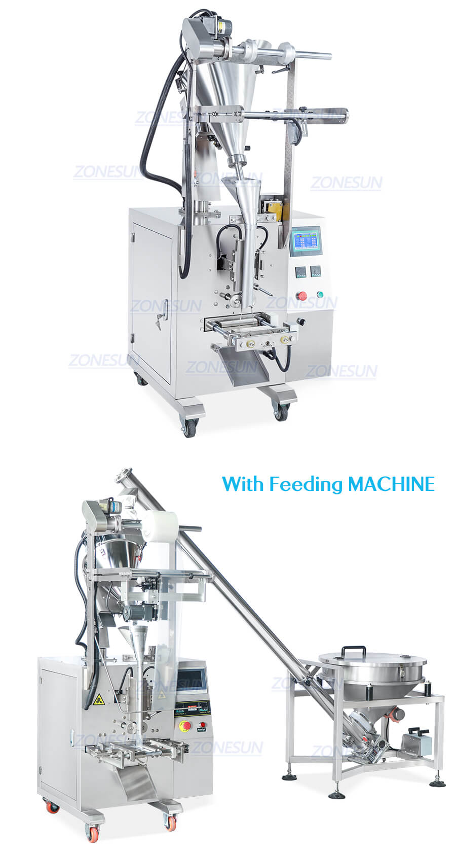 Máquina envasadora de bolsitas de polvo Vffs X2 Powder Sachet Vffs Packaging Machine X2