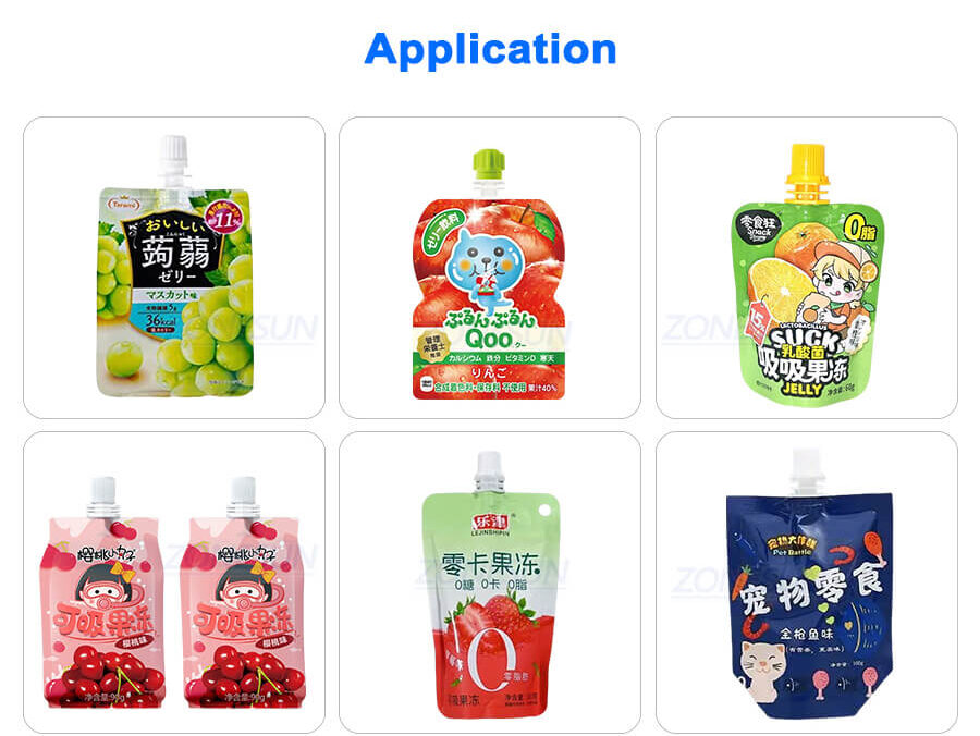 Rotary Spout Pouch Filling Capping Machine X2