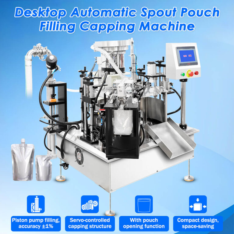 Rotary Spout Pouch Filling Capping Machine Z1