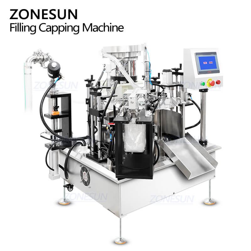 Rotary Spout Pouch Filling Capping Machine Z4