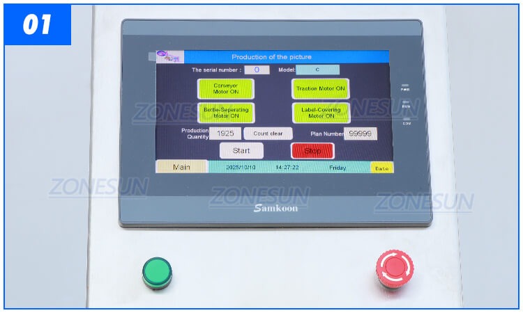 Round Bottle Labeling Machine X4