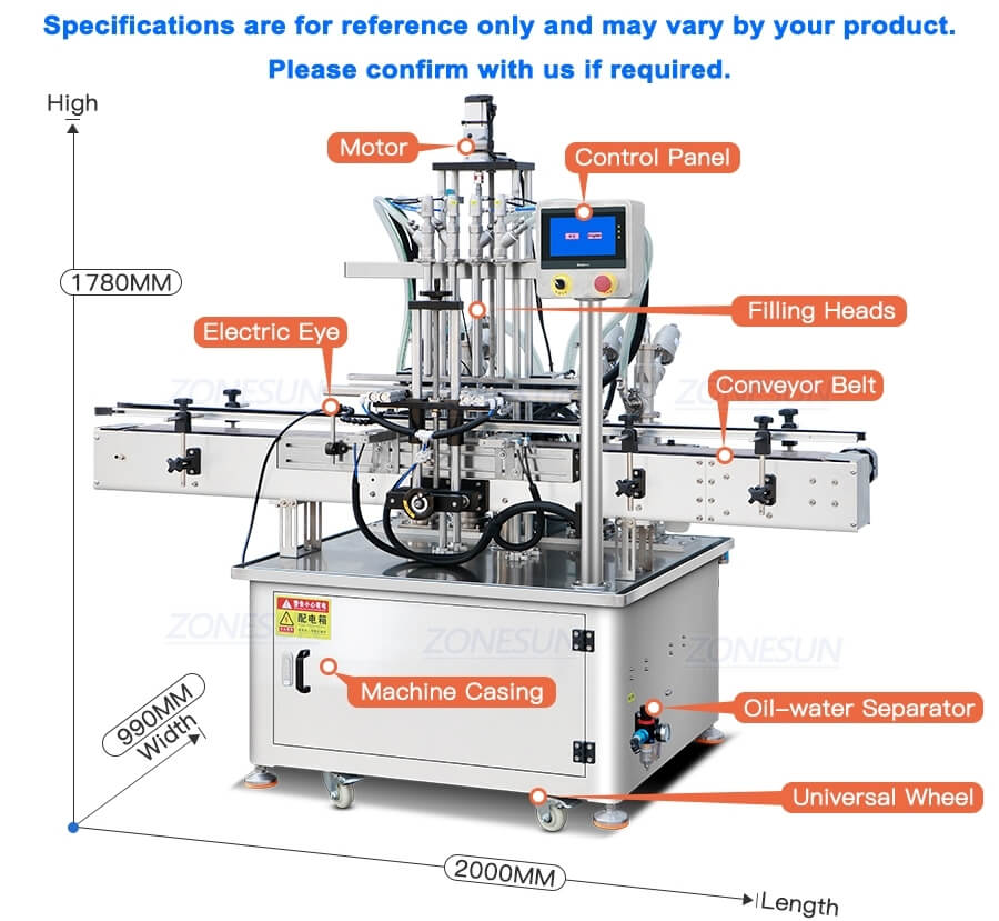 Servo Liquid Filling Machine X3