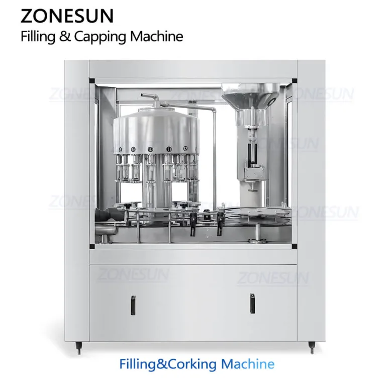 Wine Bottle Rinsing Filling And Capping Machine z1
