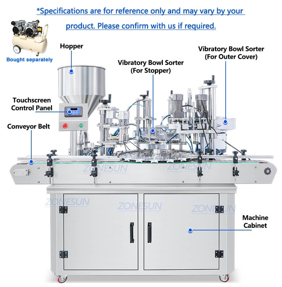 Filling And Capping Machine X4