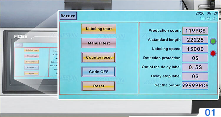 Flat Surface Labeling Machine X5