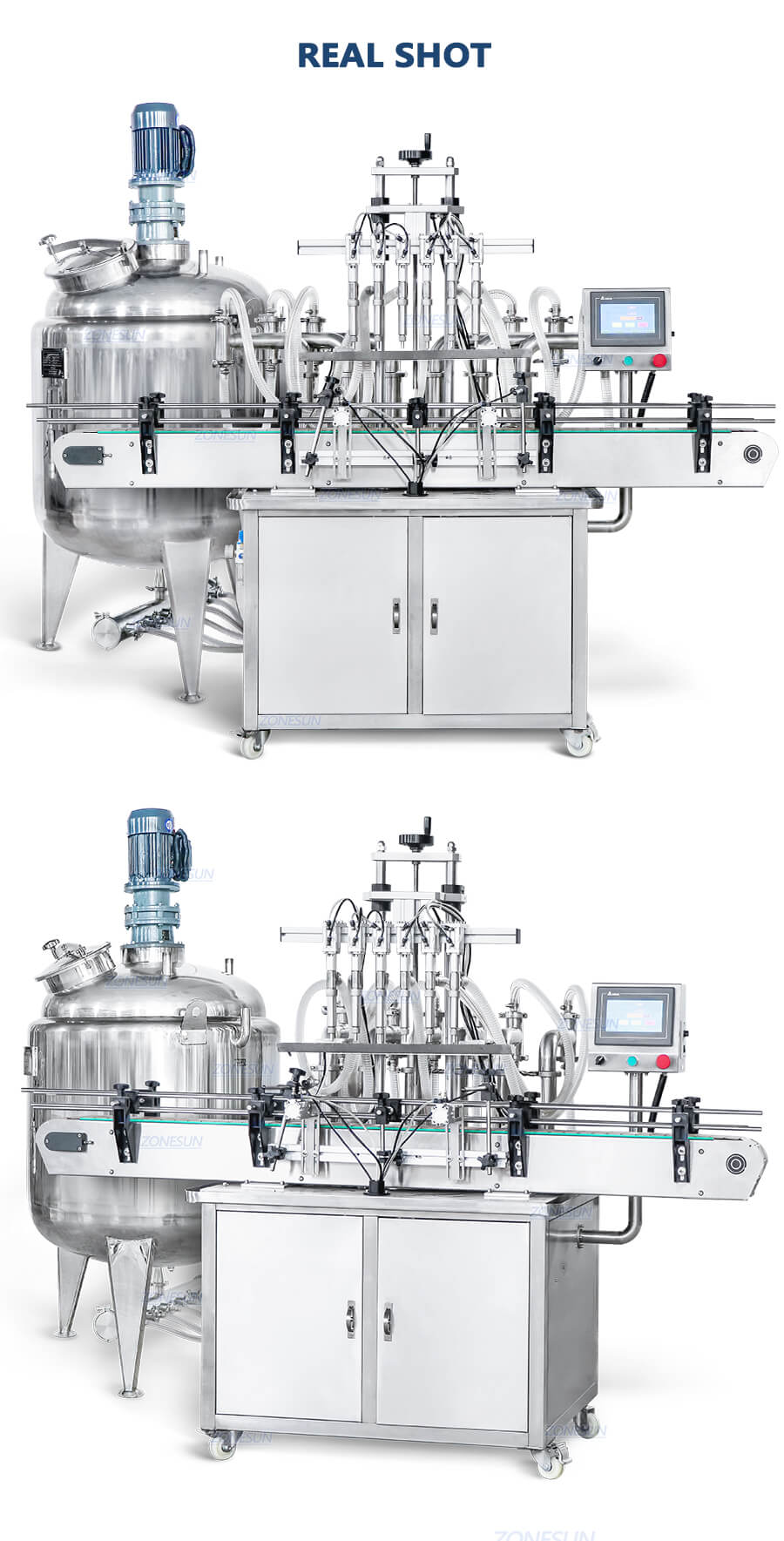 Filling Machine With Mixing Tank X6