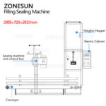 Granule Bags Filling Sewing Machine Z2