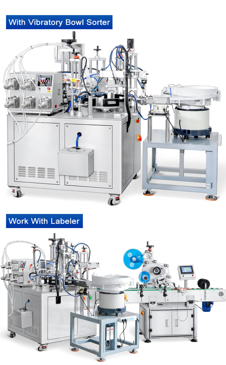 Monodose Strip Tube Filling Sealing Machine X2