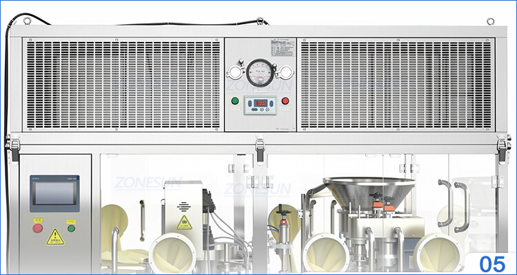 4 Heads Vial Filling Capping Machine X5