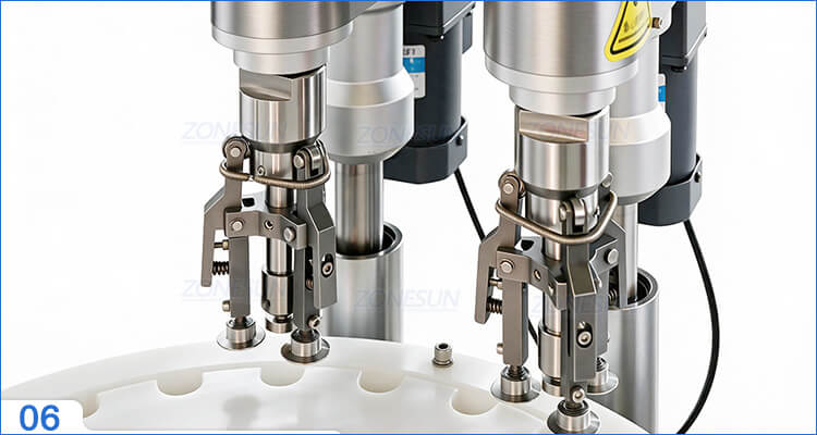 4 Heads Vial Filling Capping Machine X6