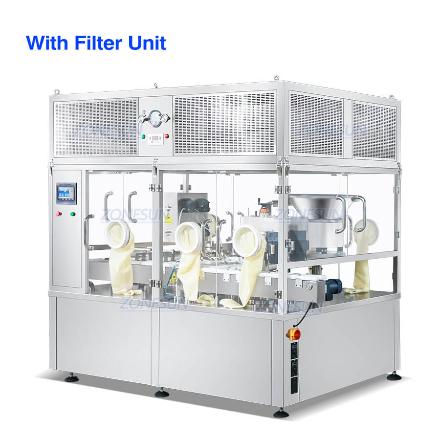4 Heads Vial Filling Capping Machine X7