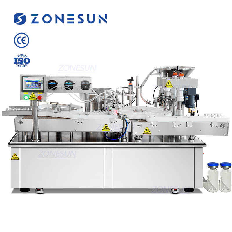 4 Heads Vial Filling Capping Machine Z1
