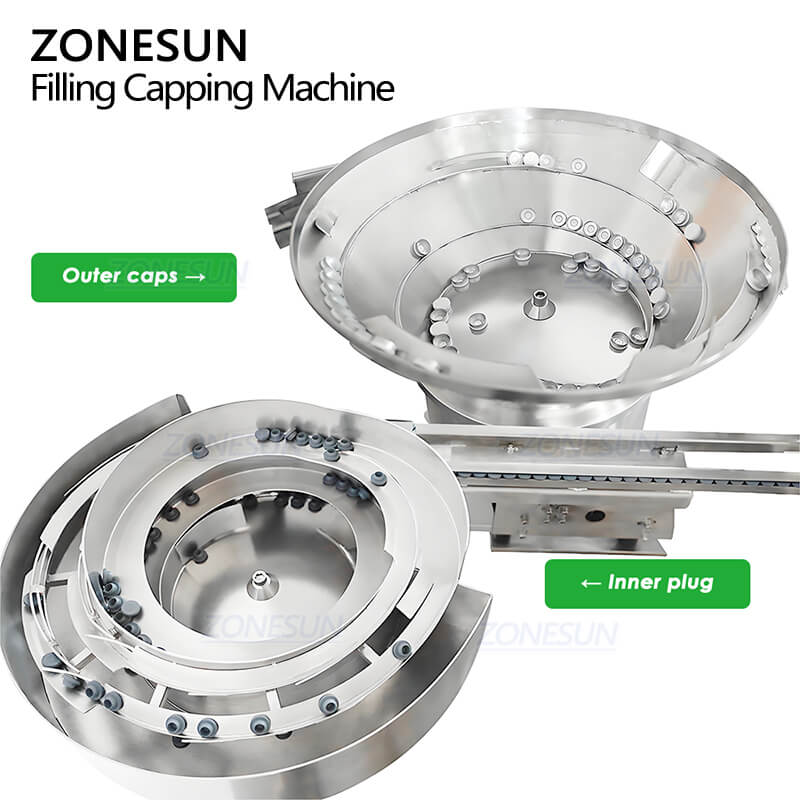 4 Heads Vial Filling Capping Machine Z4