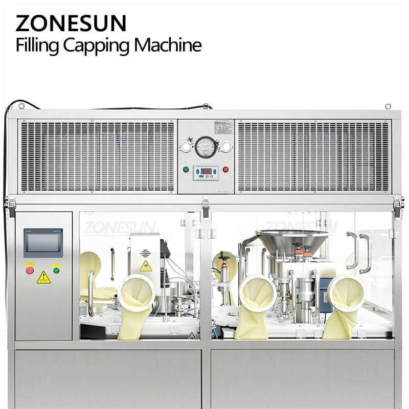 4 Heads Vial Filling Capping Machine Z6