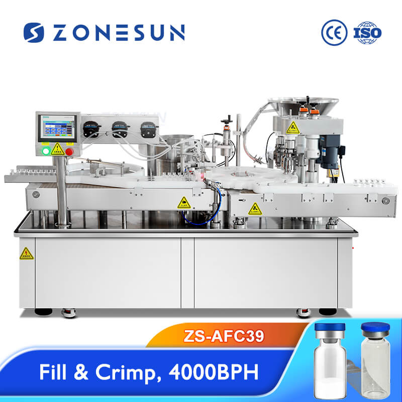 Monoblock Vial Filling Capping Machine