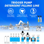 Trigger Pump Spray Bottles Liquid Filling Line Z2