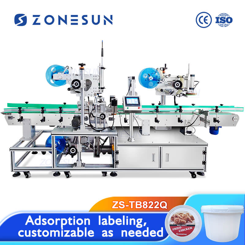 Automatic Chicken Bucket Labeling Machine Z1